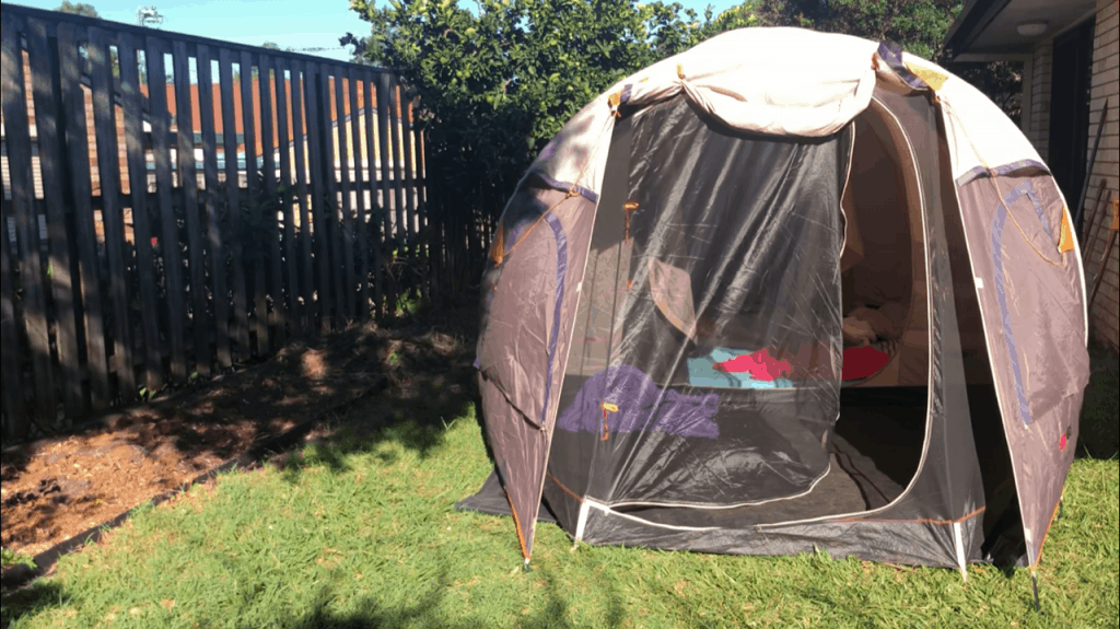 backyard camping ideas