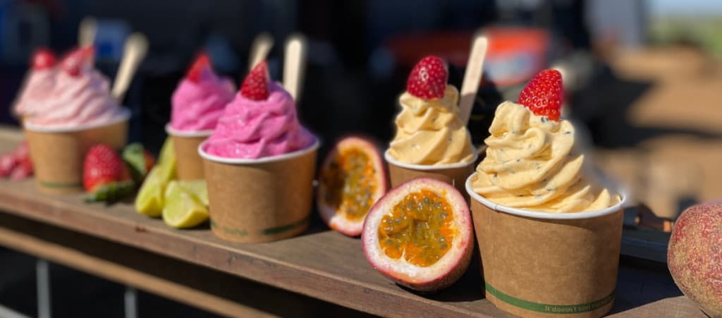 Tinaberries in Bundaberg have delicious ice cream